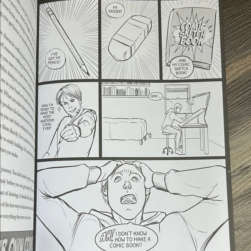 NWT Comic Sketch Book